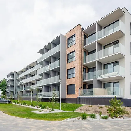 Apartament Yellow Z Parkingiem 18 C Perlowa Przystan - Holiday City * Kolobrzeg