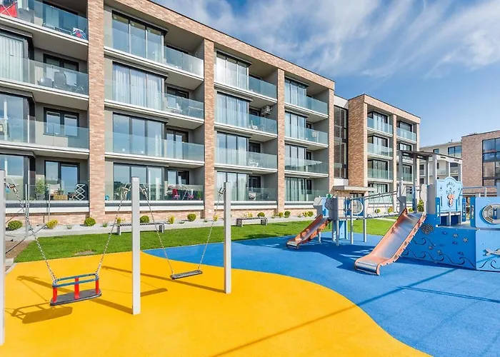 Apartment Yellow Z Parkingiem 18 C Perlowa Przystan -