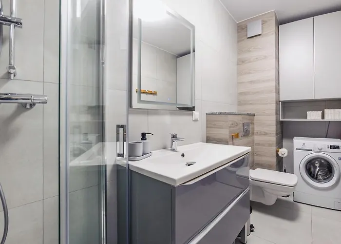 Yellow Z Parkingiem 18 C Perlowa Przystan - Apartment